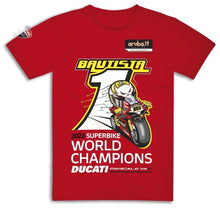 Load image into Gallery viewer, Tshirt - Champion SBK - Alvaro Bautista &#39;22
