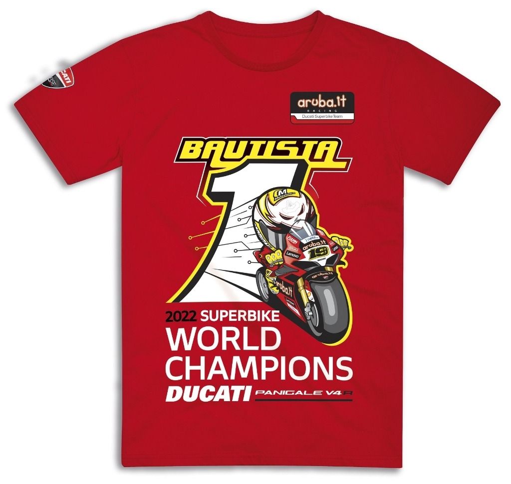 Tshirt - Champion SBK - Alvaro Bautista '22