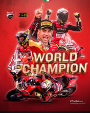 Load image into Gallery viewer, Tshirt - Champion SBK - Alvaro Bautista &#39;22
