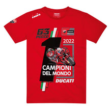 Load image into Gallery viewer, Tshirt - Champion MotoGP - Pecco Bagnaia &#39;22
