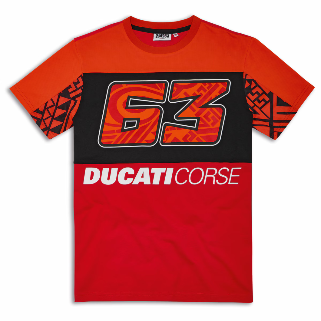 Tshirt - GP24 Pecco Bagnaia #63