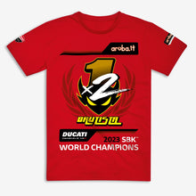 Load image into Gallery viewer, Tshirt - Champion SBK - Alvaro Bautista &#39;23
