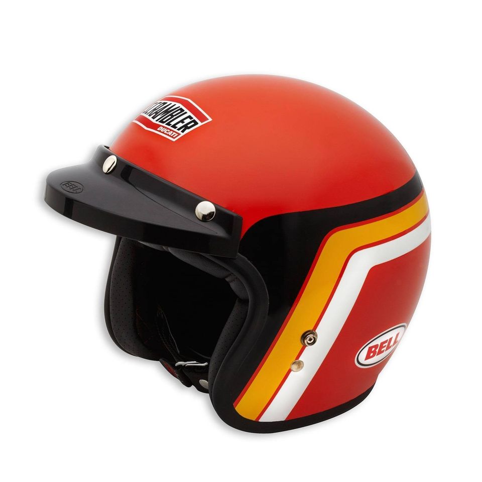 Helmet Bell - SCR Orange Track