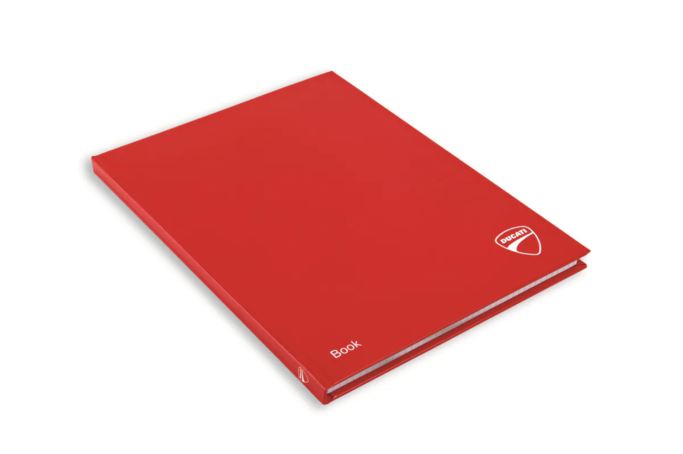 Notebook - Ducati Red